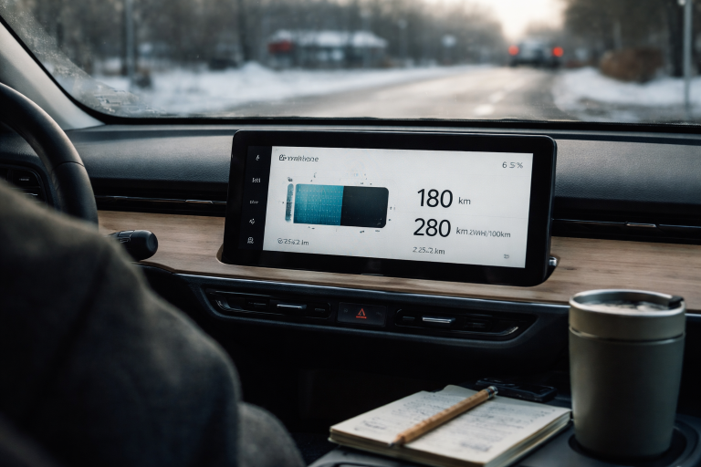 Sommer-tal vs vinter-virkelighed: Så meget mister din elbil (og sådan måler du det selv)
