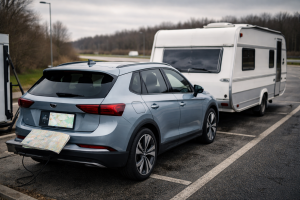 Trailertur uden rækkevidde-chok