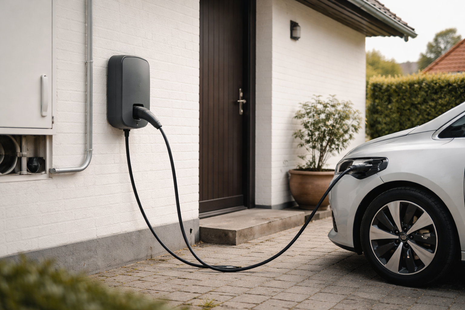 Hjemmeladeboks til elbil: fordele, installation og hvad du skal spørge elektrikeren om