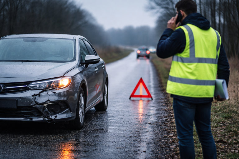 Kørt galt? Sådan griber du uheld, forsikring og lånebil an trin for trin